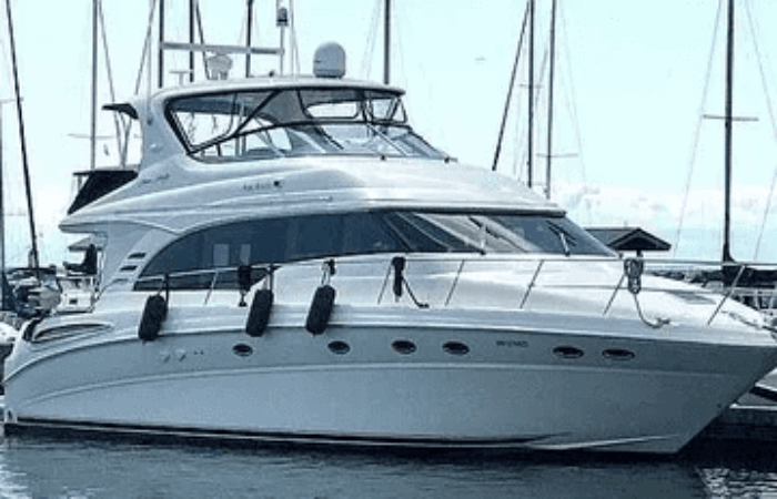 2001 Sea Ray 540 Cockpit